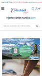 Mobile Screenshot of hjertestarter-norske.com